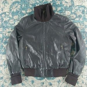Vintage Gap Leather Jacket S Excellent Condition